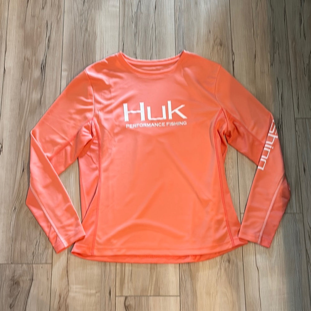 Huk Coral Performance Long Sleeve Shirt